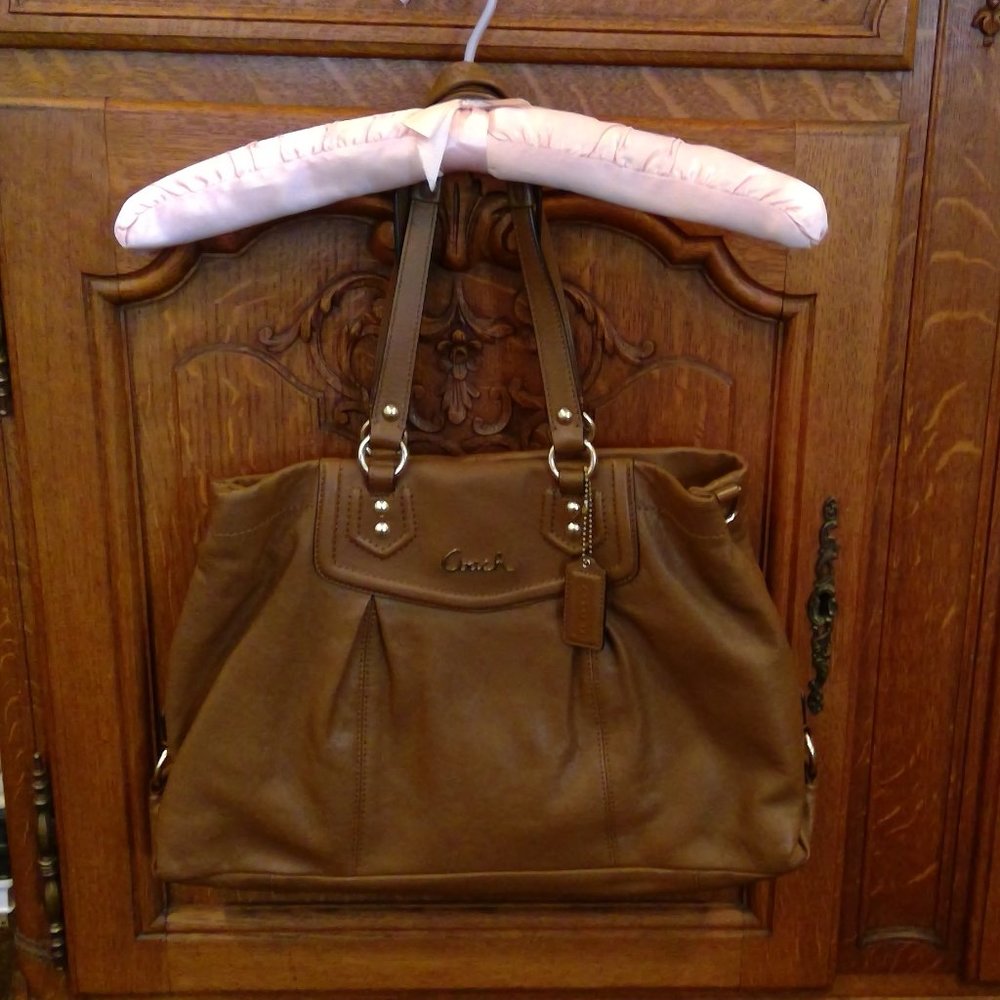 Coach Leather Satchel Purse